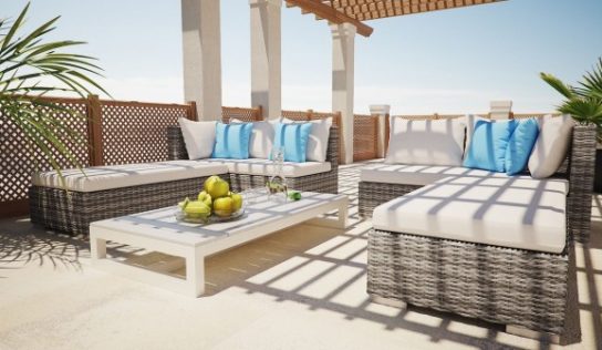 Idee originali per arredare giardini e spazi aperti: cosa sono e caratteristiche di isole e lettini in rattan