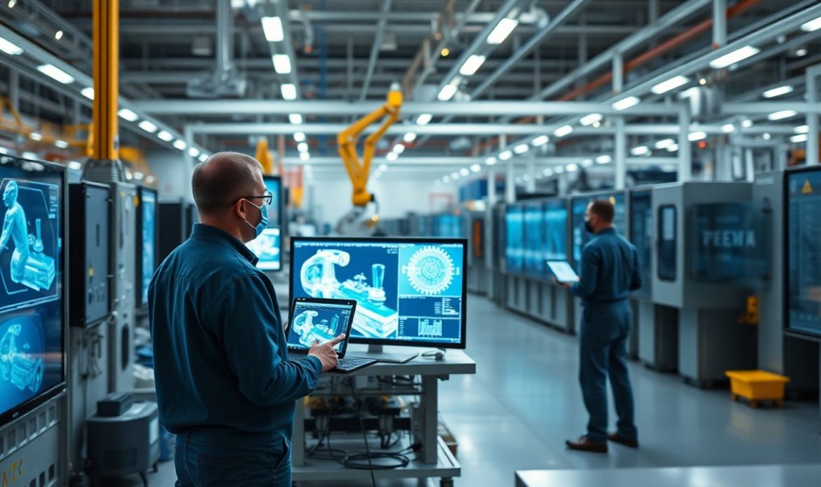 Digital twin e simulazioni virtuali nelle grandi linee produttive. Utilità di queste tecnologie nella progettazione e gestione delle fabbriche.