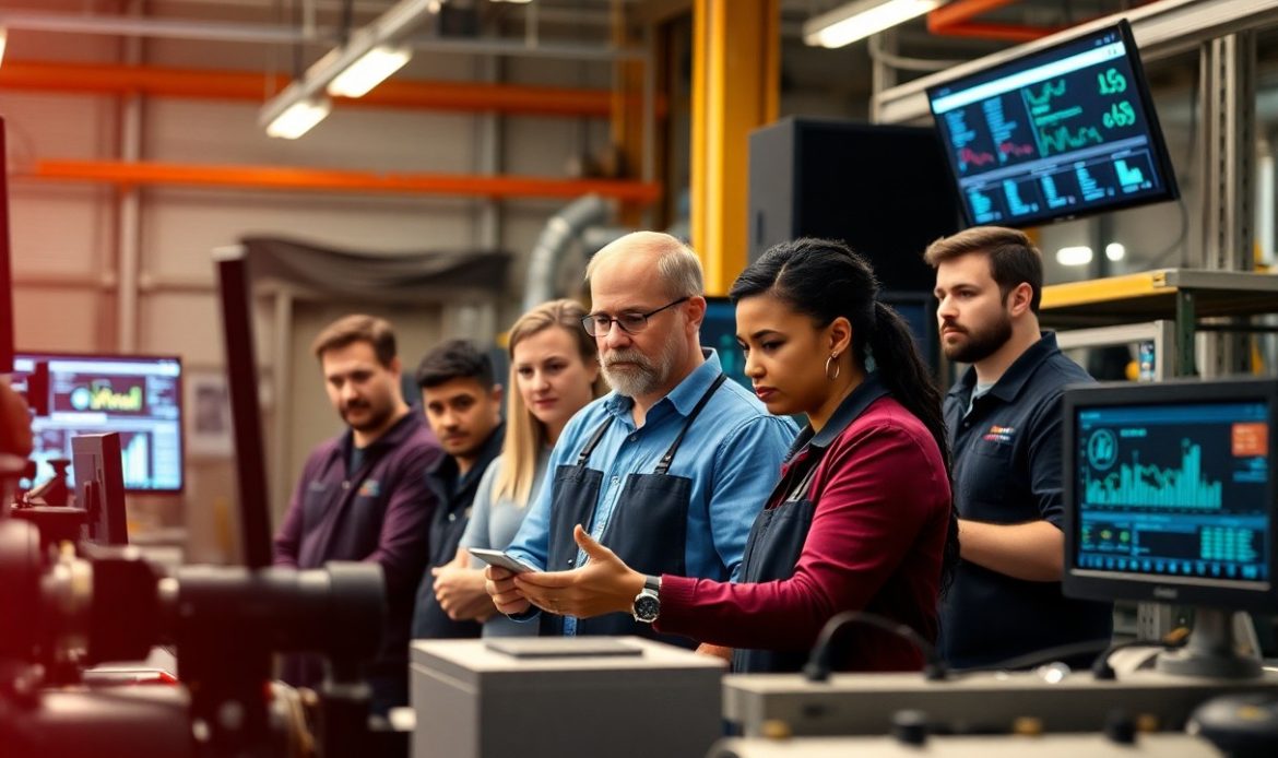 Ruolo della formazione continua nelle aziende manifatturiere moderne. Strumenti per aggiornare competenze e gestire il cambiamento tecnologico.