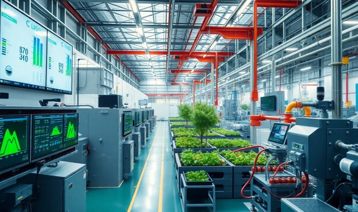 Tecniche di gestione ambientale nei processi produttivi complessi. Sistemi di monitoraggio e azioni correttive nelle aziende industriali avanzate.