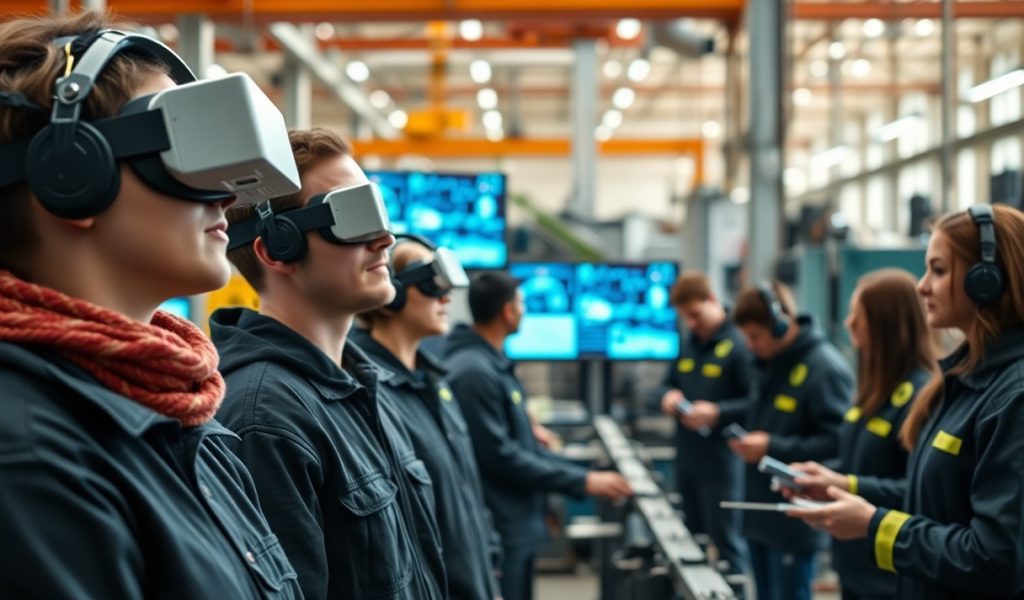 Approcci innovativi alla formazione tecnica in ambienti industriali digitalizzati. Strumenti di apprendimento immersivi e soluzioni di e-learning specializzato.