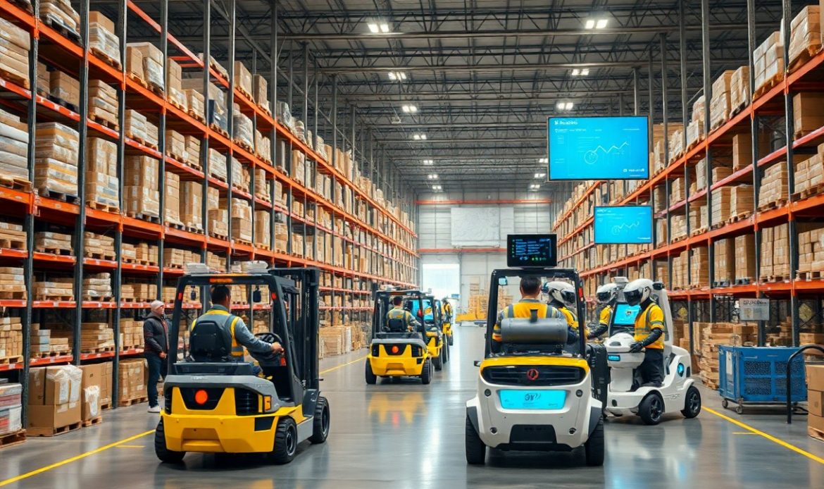 Integrazione di veicoli a guida autonoma nei magazzini industriali evoluti. Esperienze concrete e prospettive future in ambito logistico.