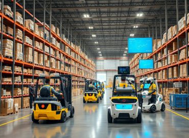 Integrazione di veicoli a guida autonoma nei magazzini industriali evoluti. Esperienze concrete e prospettive future in ambito logistico.