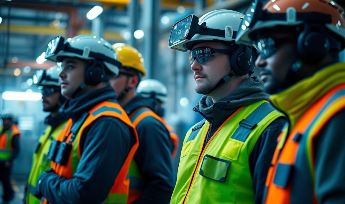 Miglioramento della sicurezza tramite dispositivi di protezione smart indossabili. Innovazione nei DPI e soluzioni adottate dalle aziende leader.